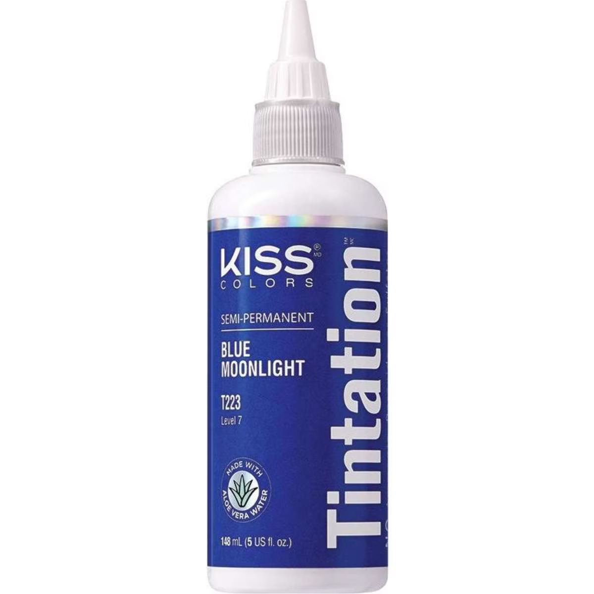 Kiss Tintation Semi-Permanent Hair Colour Treatment #T223 - Blue Moonlight