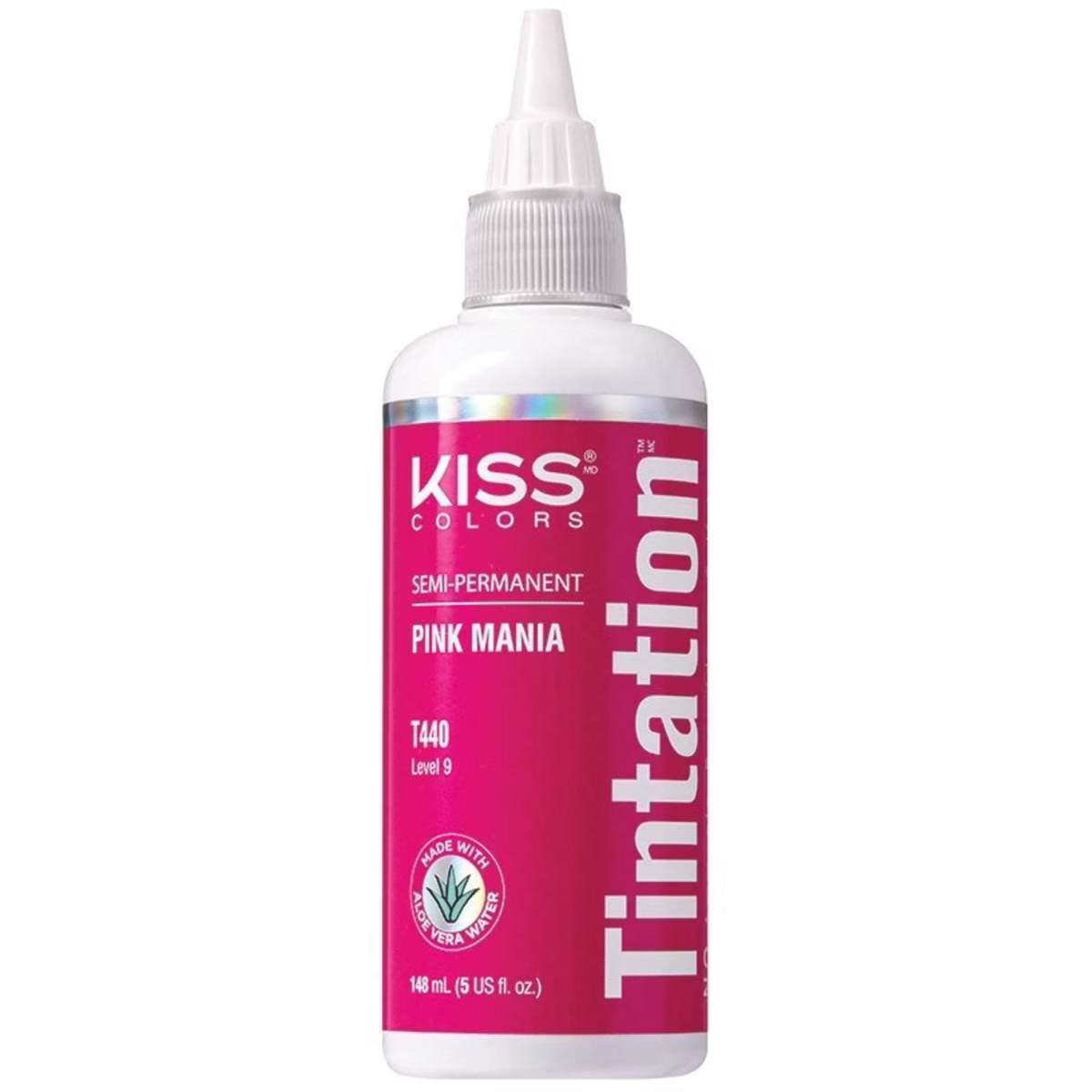 Kiss Tintation Semi-Permanent Hair Colour Treatment #T440 - Pink Mania