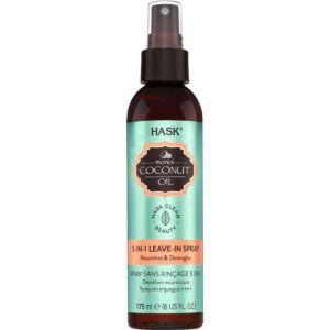 Free of: sulfates, parabens, phthalates, gluten, drying alcohol and artificial colors. Coconut oil helps soften, detangle and hydrate dry strands.