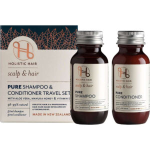 Holistic Hair Pure Shampoo & Conditioner Travel Set 2x50ml
