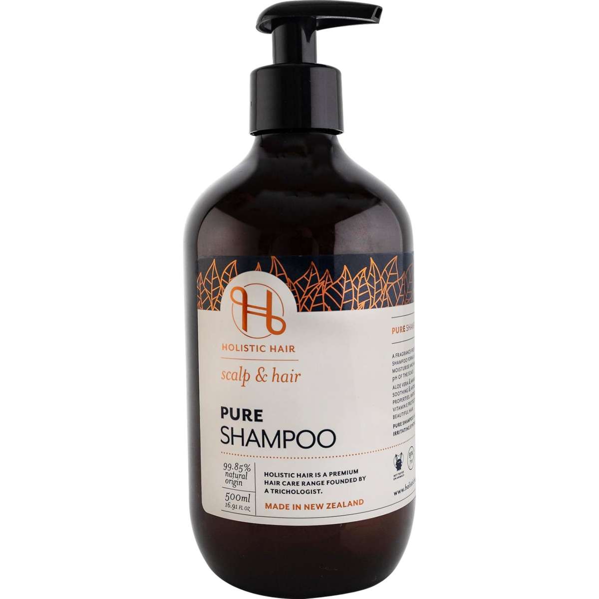 Holistic Hair Pure Shampoo 500ml