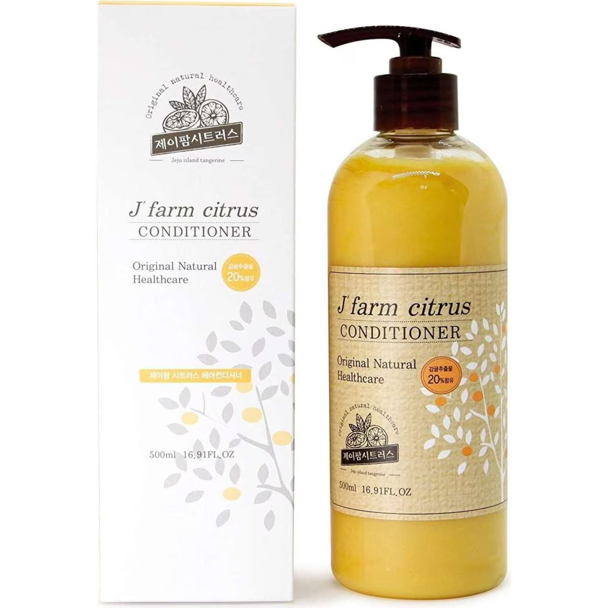 J' Farm Citrus Conditioner 500 ml Father's Day Gift