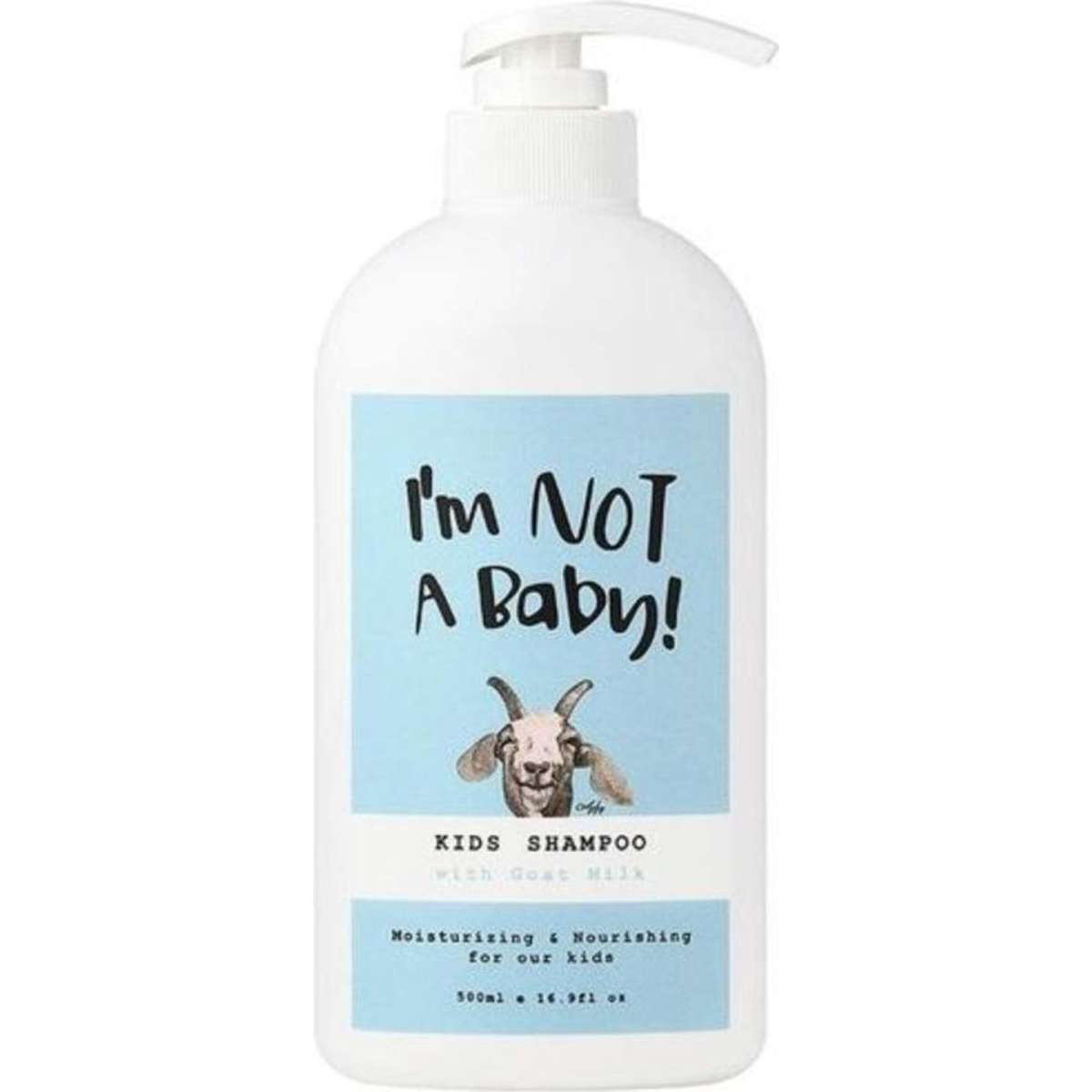 I'm Not A Baby Kids Shampoo with Goat Milk 500 ml Father's Day Gift