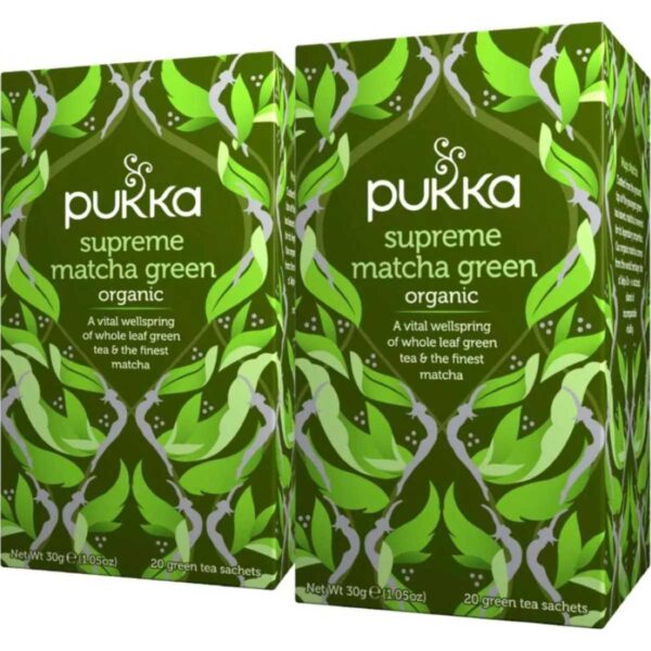 Pukka Herbs Supreme Matcha Green Tea Bags 2x20packs