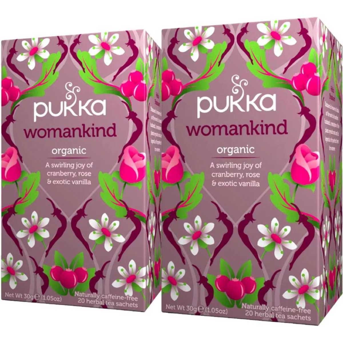 Pukka Herbs Womankind Tea Bags 2x20packs