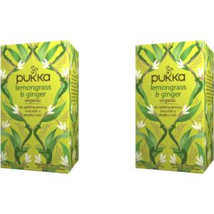 Pukka Herbs Lemongrass & Ginger Tea Bags 2x20packs