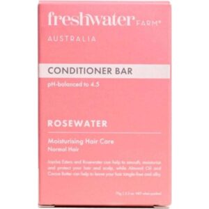 Freshwater Farm Rosewater Conditioner Bar 70g
