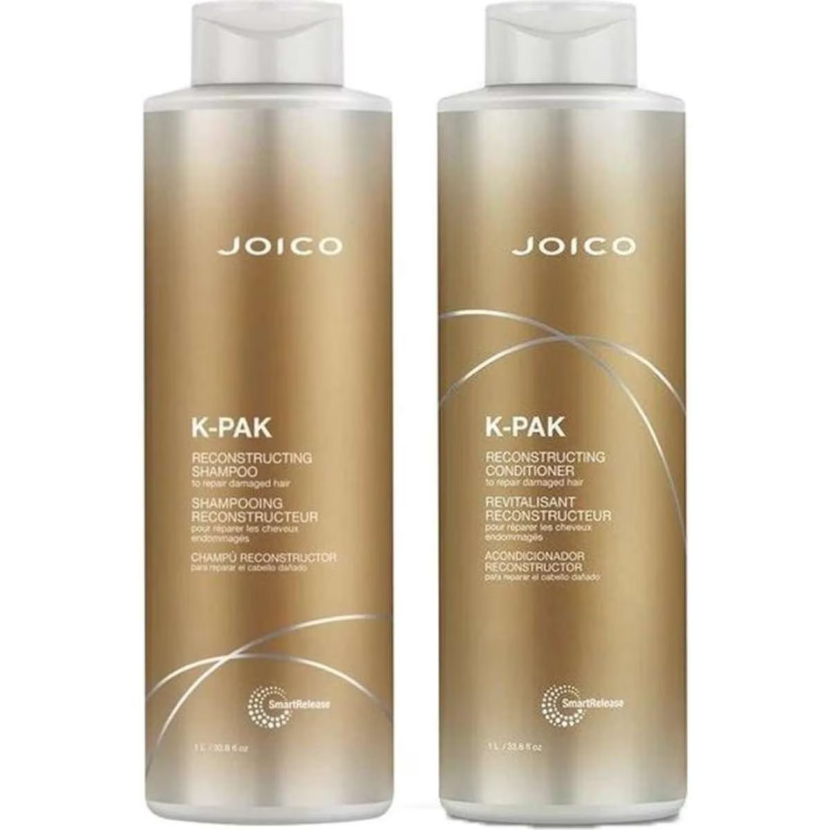 Joico K-PAK Reconstructing Shampoo & Conditioner 1 Litre Duo