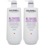 Goldwell Dualsenses Blondes & Highlights Anti-Yellow Shampoo & Conditioner 1 Litre Duo