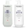 Goldwell Dualsenses Just Smooth Taming Shampoo & Conditioner 1 Litre Duo