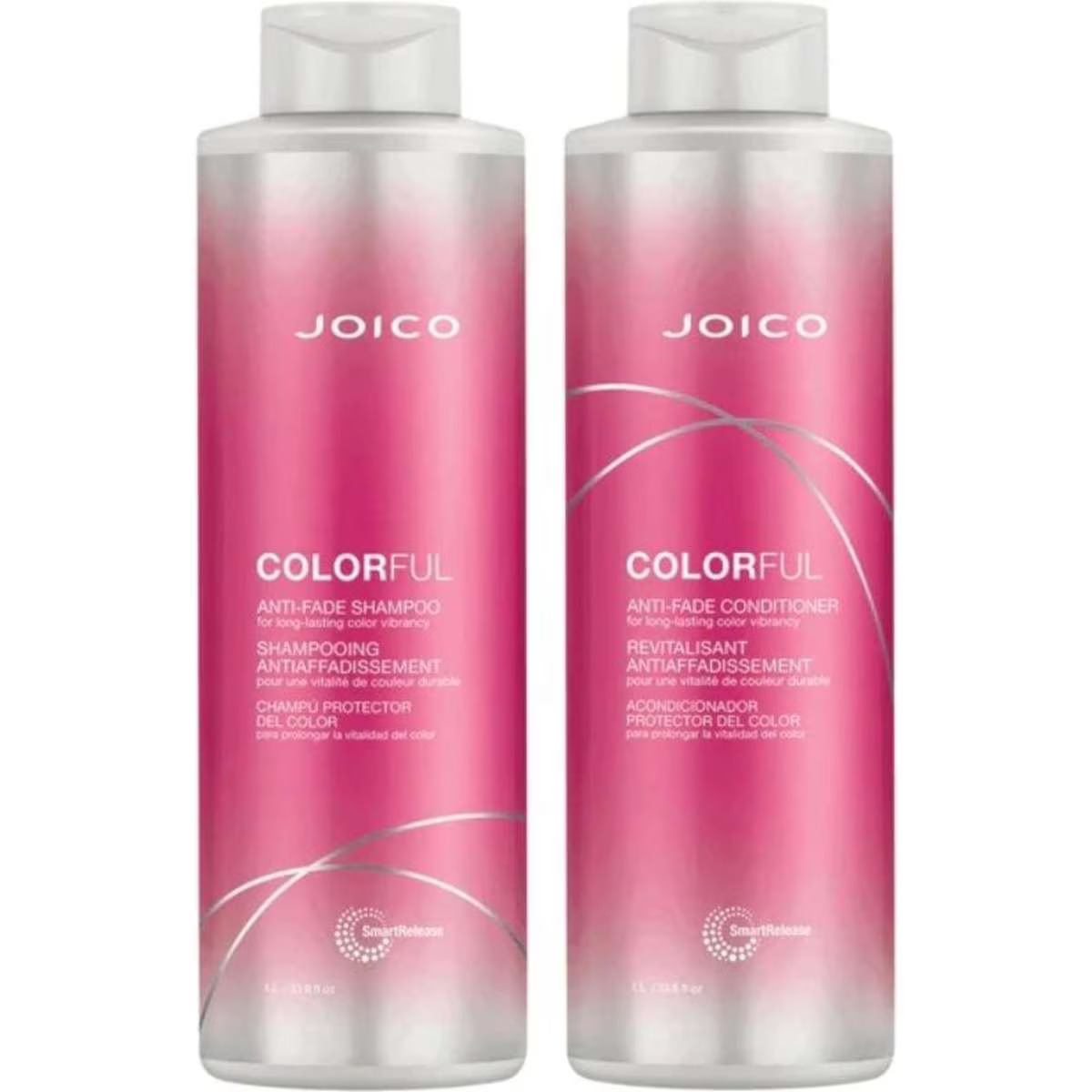 1074384860 Joico Colorful Anti-Fade Shampoo & Conditioner 1 Litre Duo