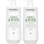 Goldwell Dualsenses Curls & Waves Hydrating Shampoo & Conditioner 1 Litre Duo