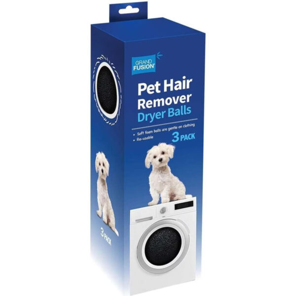 Grand Fusion Pet Hair Remover Dryer Balls Pack 3