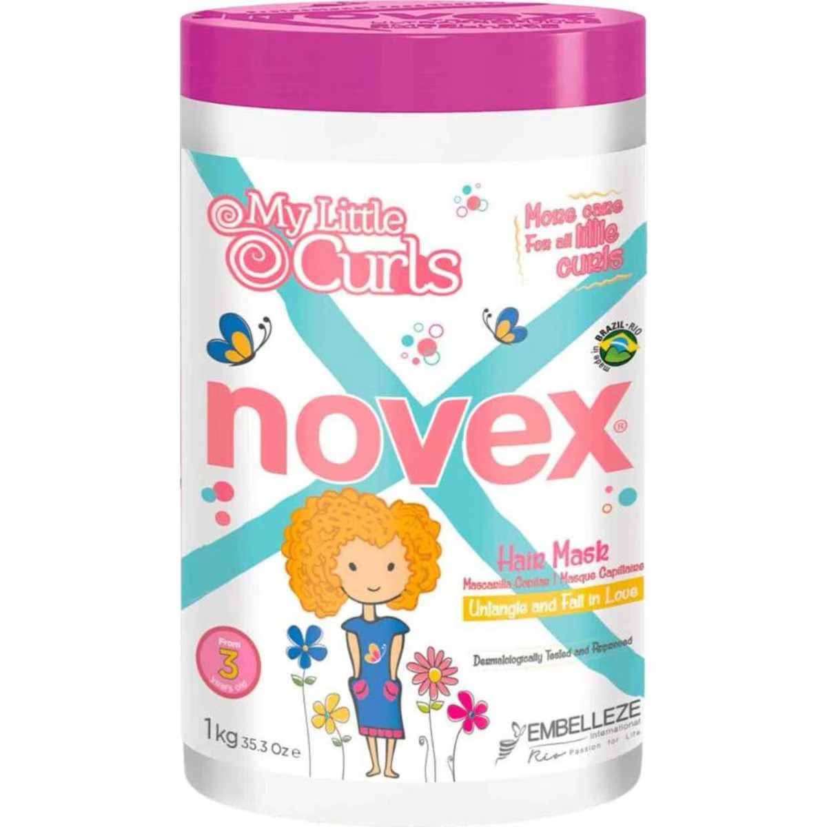 Kira The Cat Novex My Little Curls Hair Mask 1kg