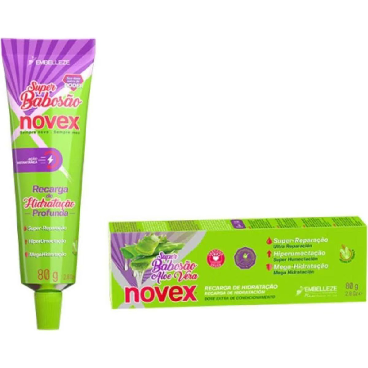 Kira The Cat Novex Super Aloe Vera Recharge Treatment 80g