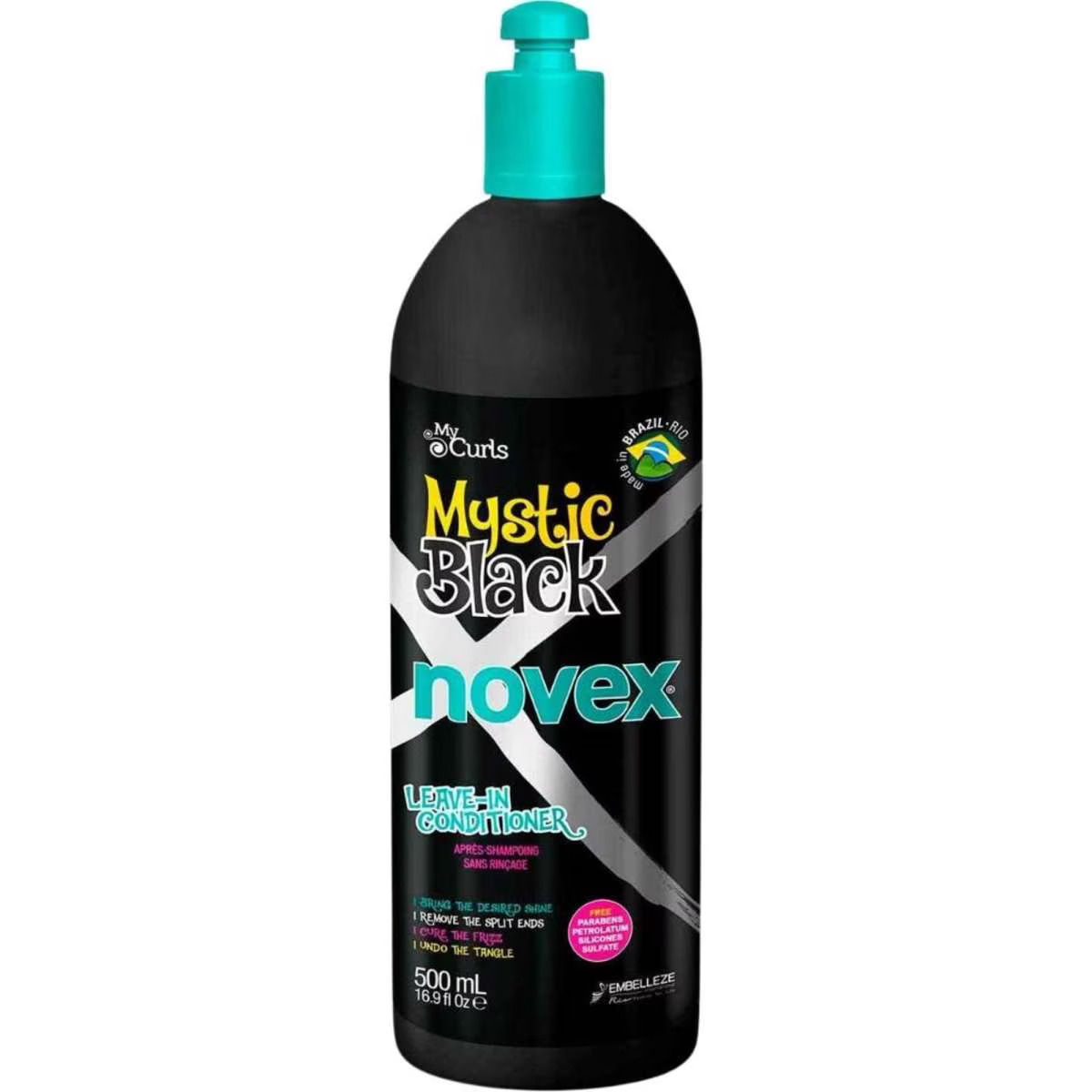 Kira The Cat Novex Mystic Black Conditioner Leave-In 500ml