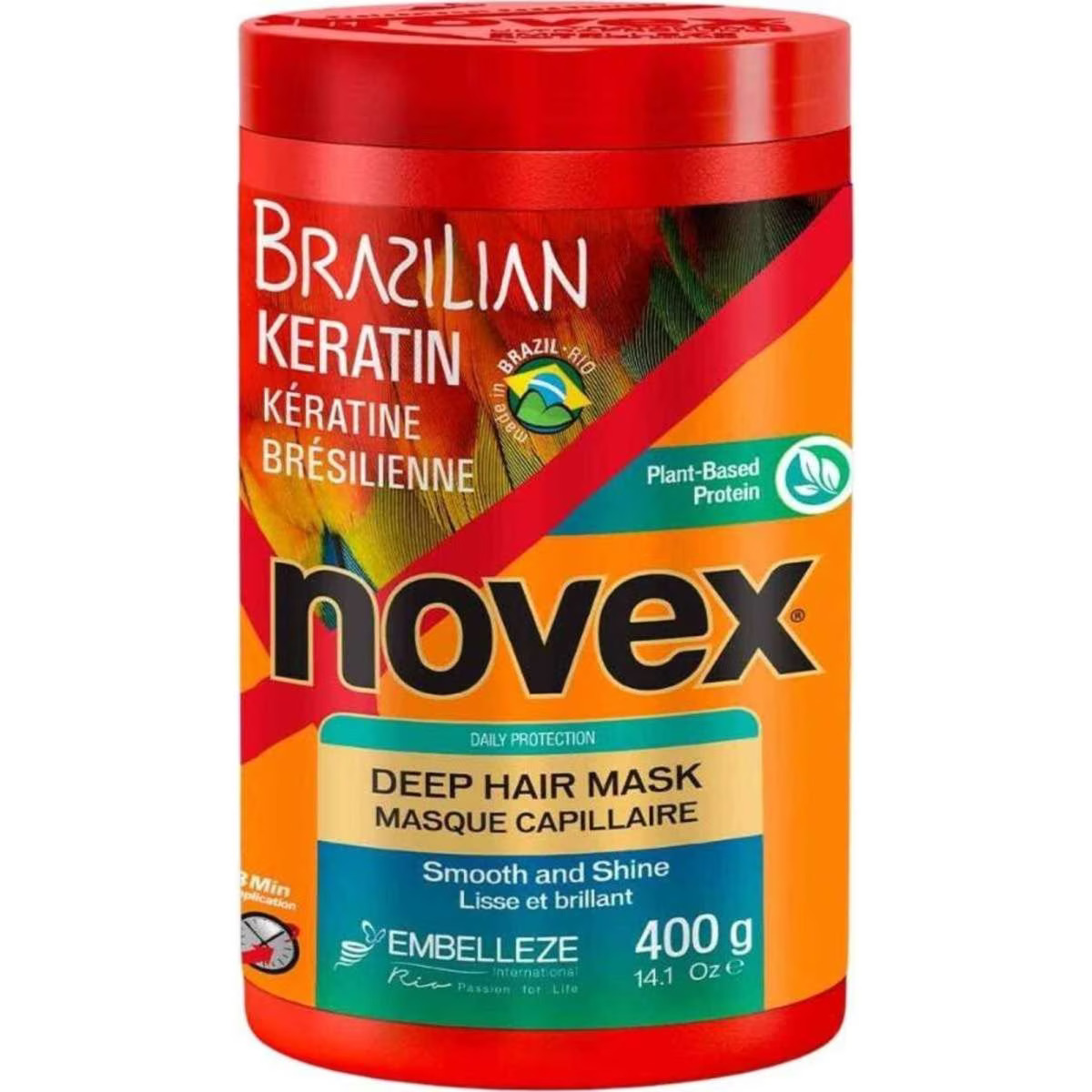 Kira The Cat Novex Brazilian Keratin Hair Mask 400g
