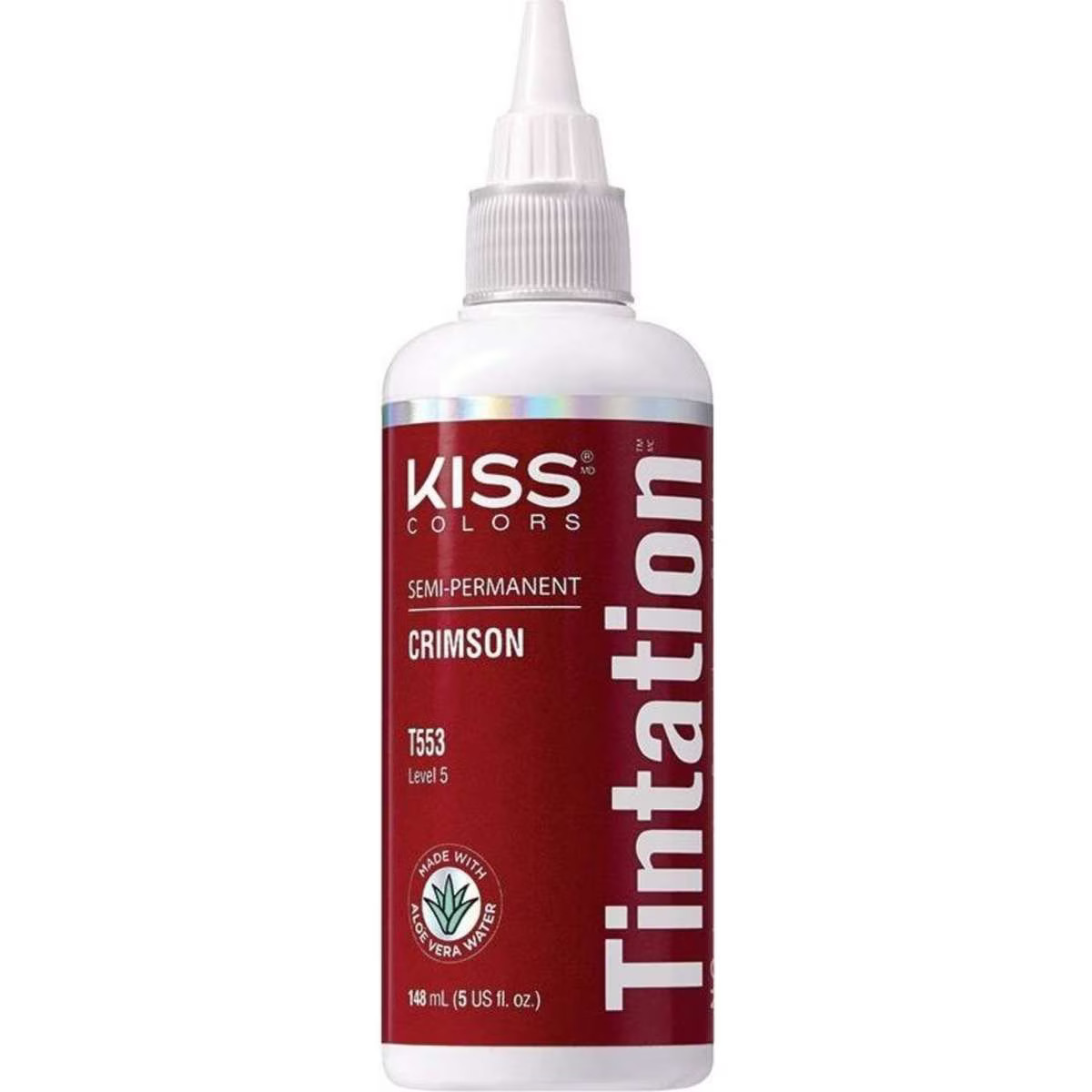 Kiss Tintation Semi-Permanent Hair Colour - Crimson |T553|