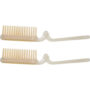 FaSoLa Portable Folding Comb Beige 18.1*3cmX2Pack