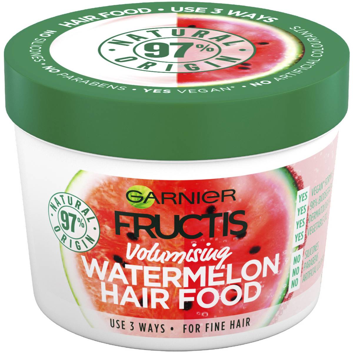 Garnier Fructis Hair Food Watermelon Mask 390ml