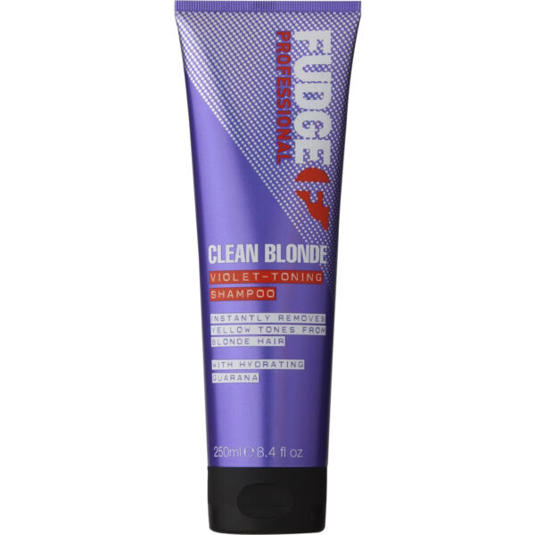 Fudge Professional Clean Blonde Toning Purple Shampoo 250ml