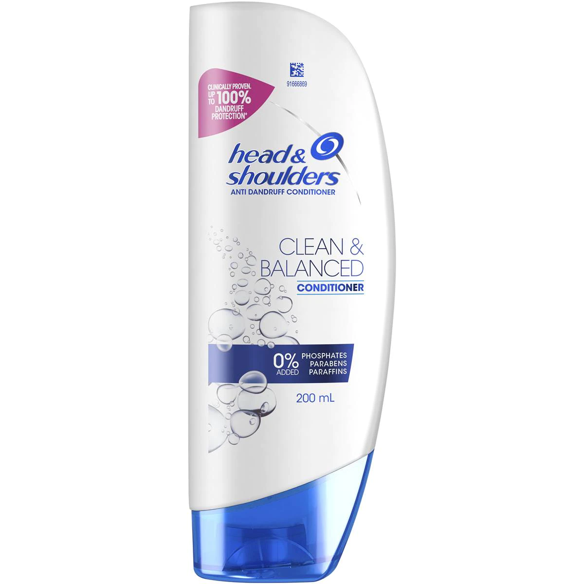 Head & Shoulders Clean & Balanced Anti Dandruff Conditioner For Clean Scalp 200ml
