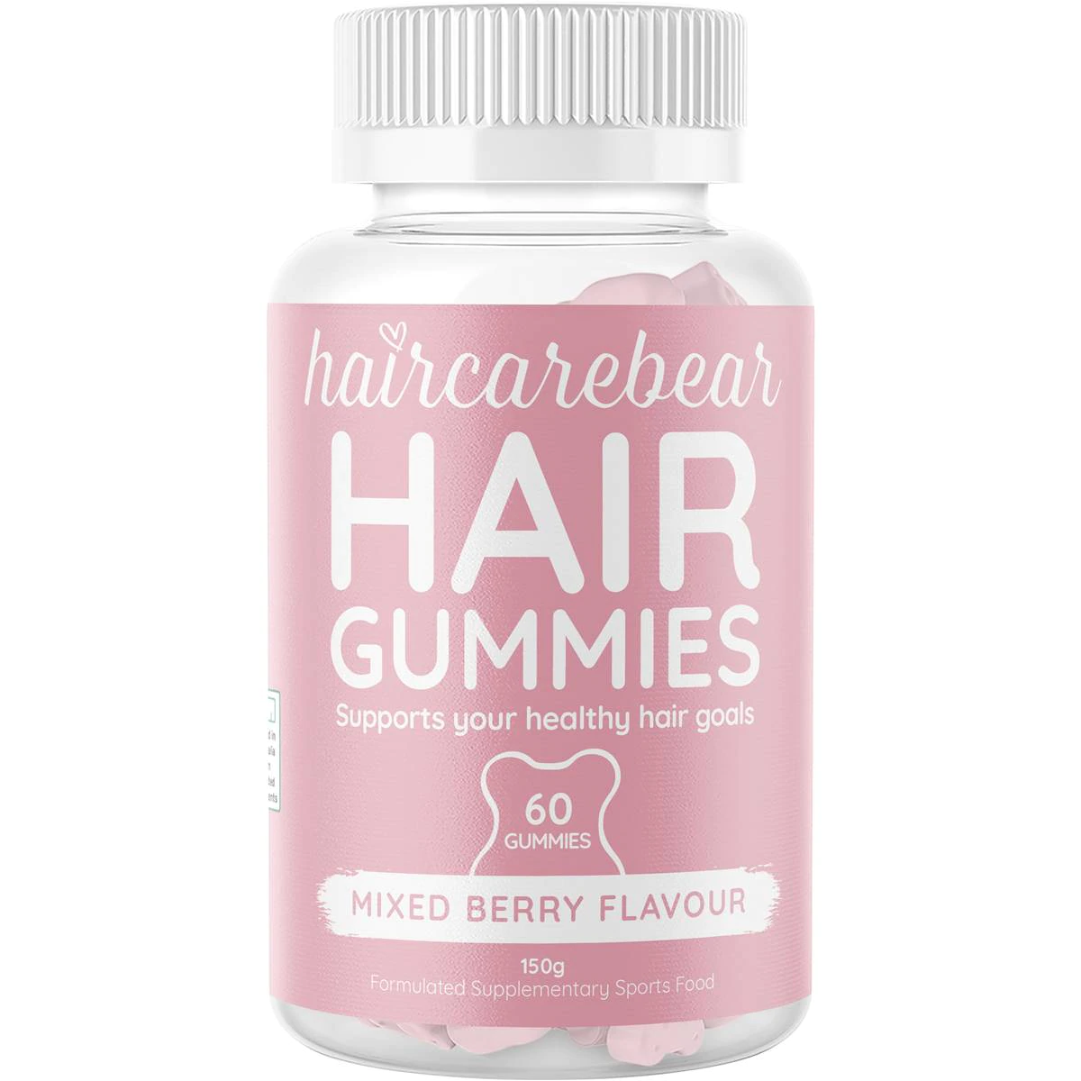 149504 Haircare Bear Hair Gummies Mixed Berry 60 Pack