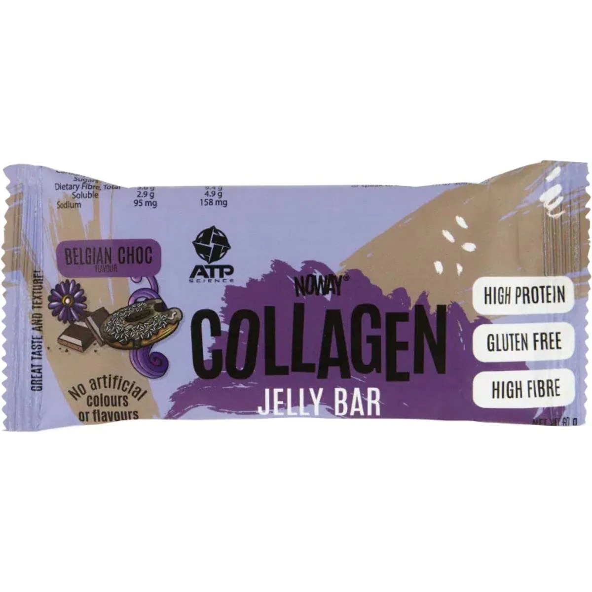 Noway Collagen Jelly Bar Belgian Choc 60g The Australian Products