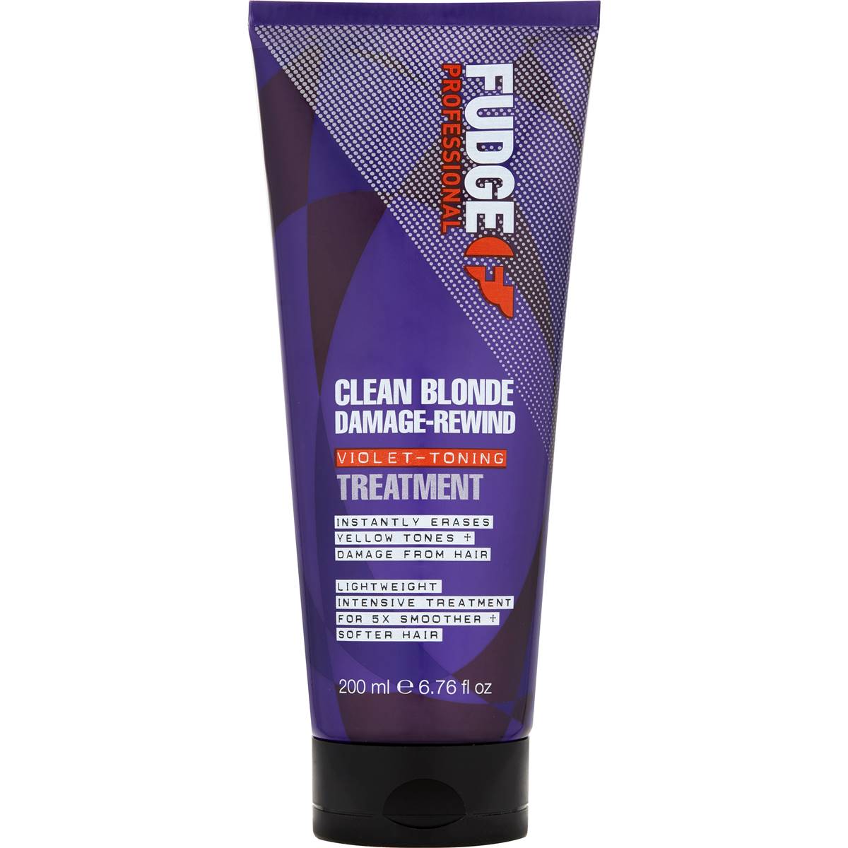 Fudge Professional Violet Purple Toning Treatment Clean Blonde Damage Rewind 200ml