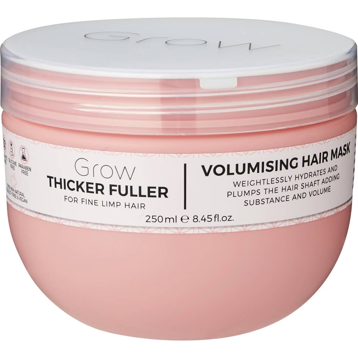 270815 Grow Grow Thicker Fuller Volumising Mask 250ml