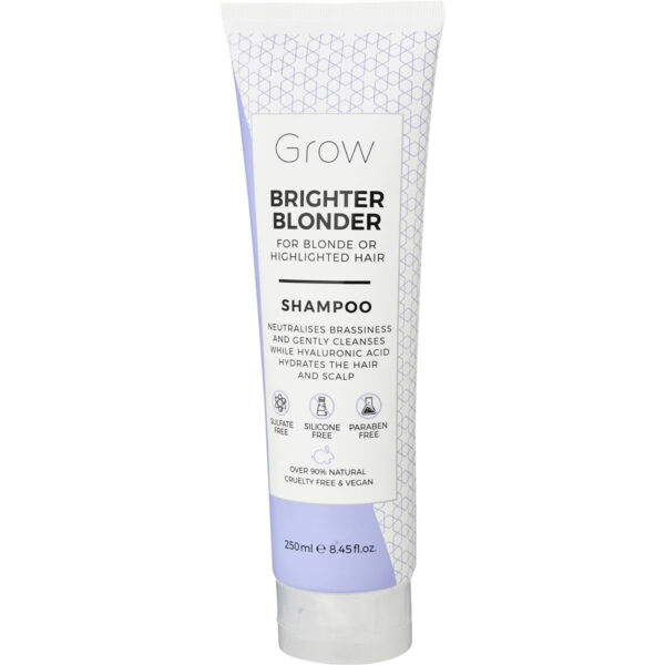 Grow Grow Brighter Blonder Shampoo 250ml