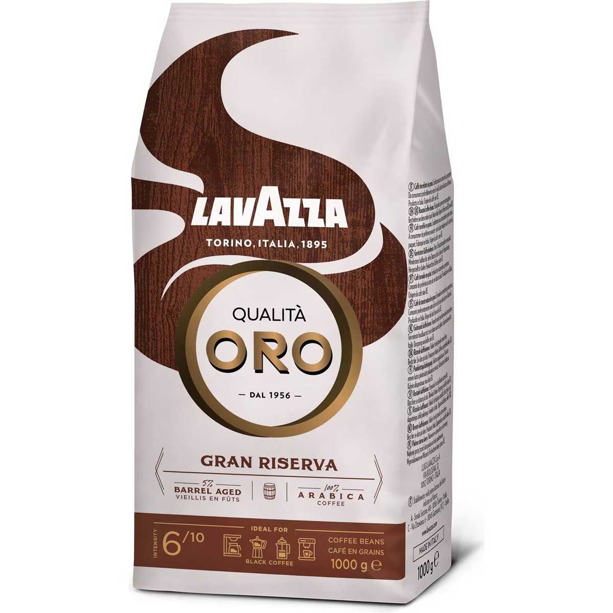Lavazza Qualita Oro Gran Riserva Coffee Beans 1kg – The Australian Products