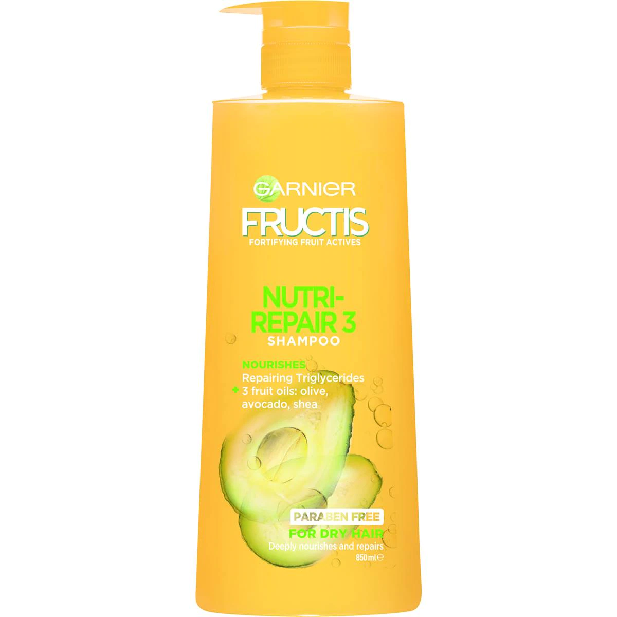 Garnier Fructis Nutri-repair 3 Shampoo 850ml