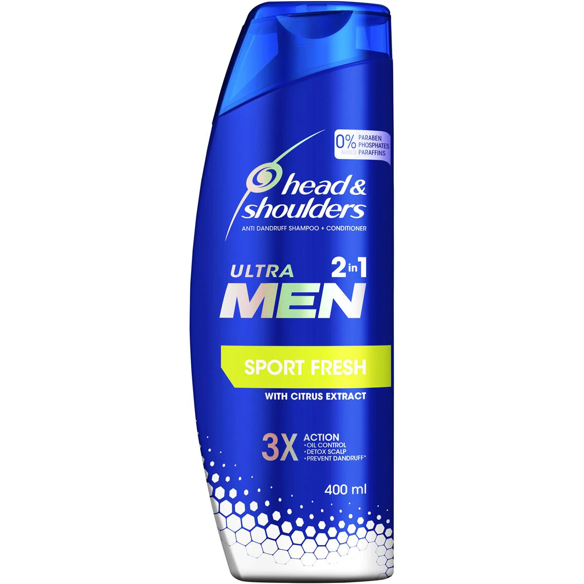 Head & Shoulders Ultramen Sports Fresh 2in1 Dandruff Shampoo & Conditioner 400ml