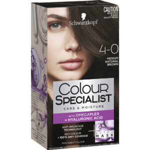 Schwarzkopf Colour Specialist 4.0 Medium Natural Brown Permanent Each