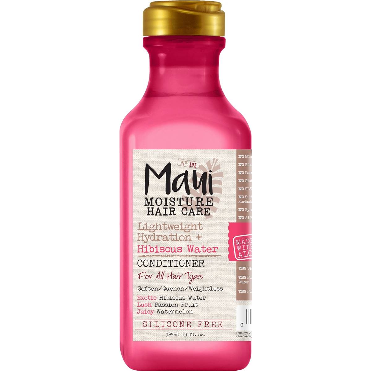 Maui Moisture Hibiscus Water Conditioner For Thin & Fine Hair 385ml