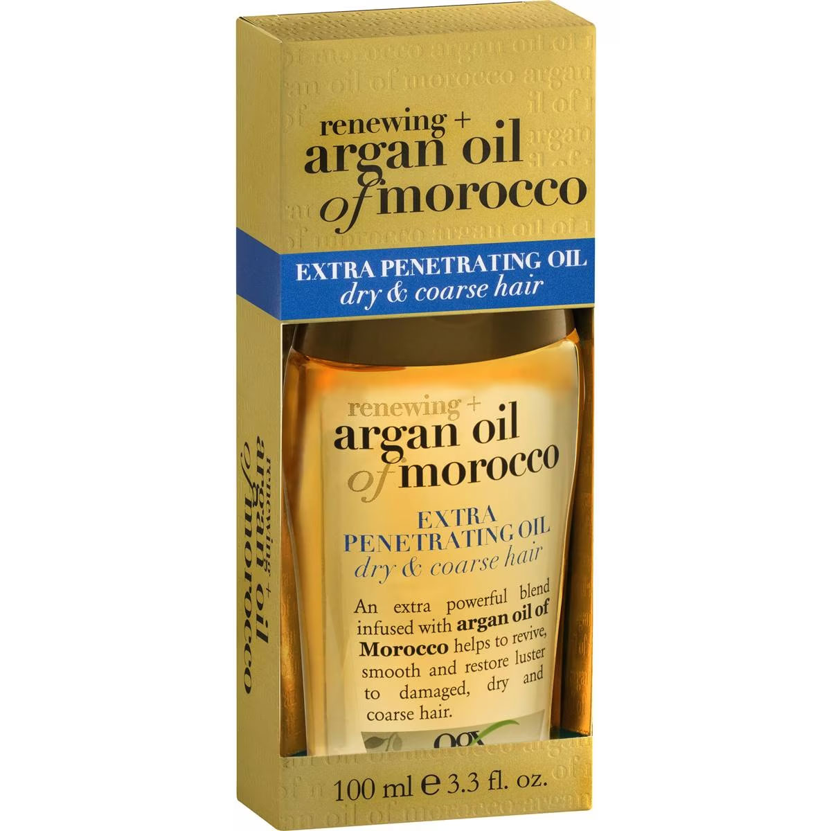 Ogx Argan Oil Extra Penetrating Hair Oil For Damaged Hair 100ml