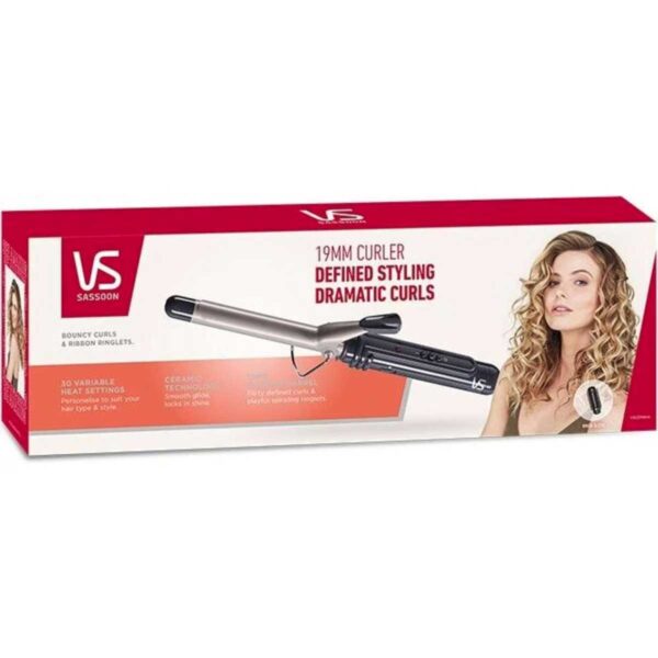 VS Sassoon Studio Tools Instant Heat Ceramic Curler