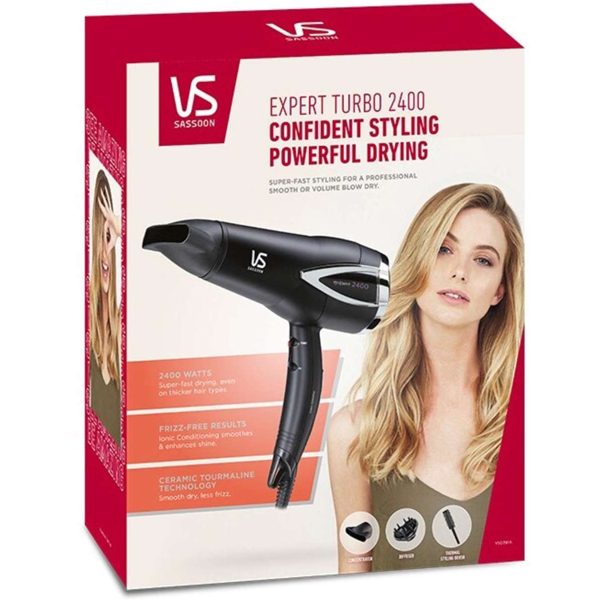 1073750553 VS Sassoon Expert Turbo Ionic Ceramic Dryer
