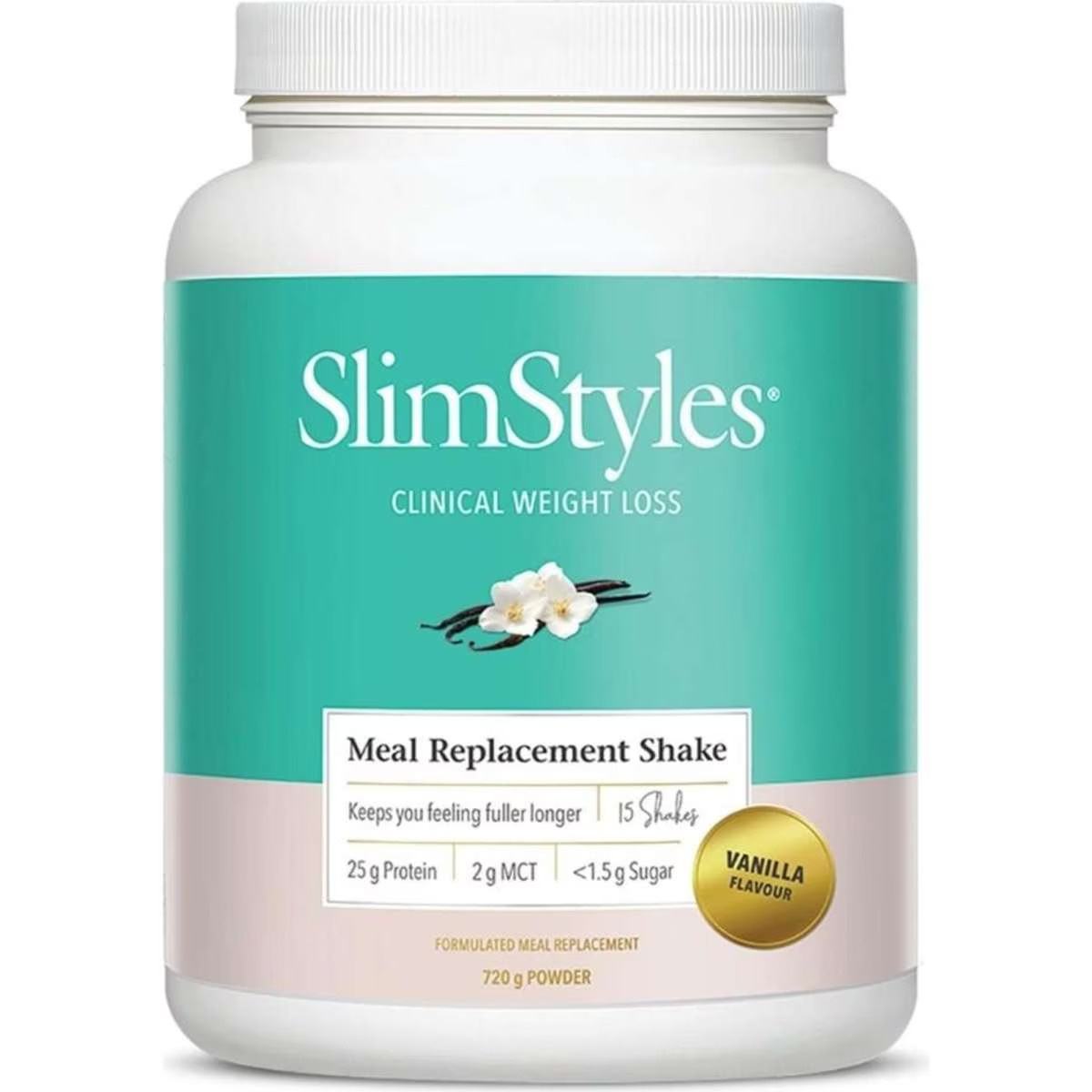 1073844467 Slimstyles Meal Replacement Shake Vanilla 720g