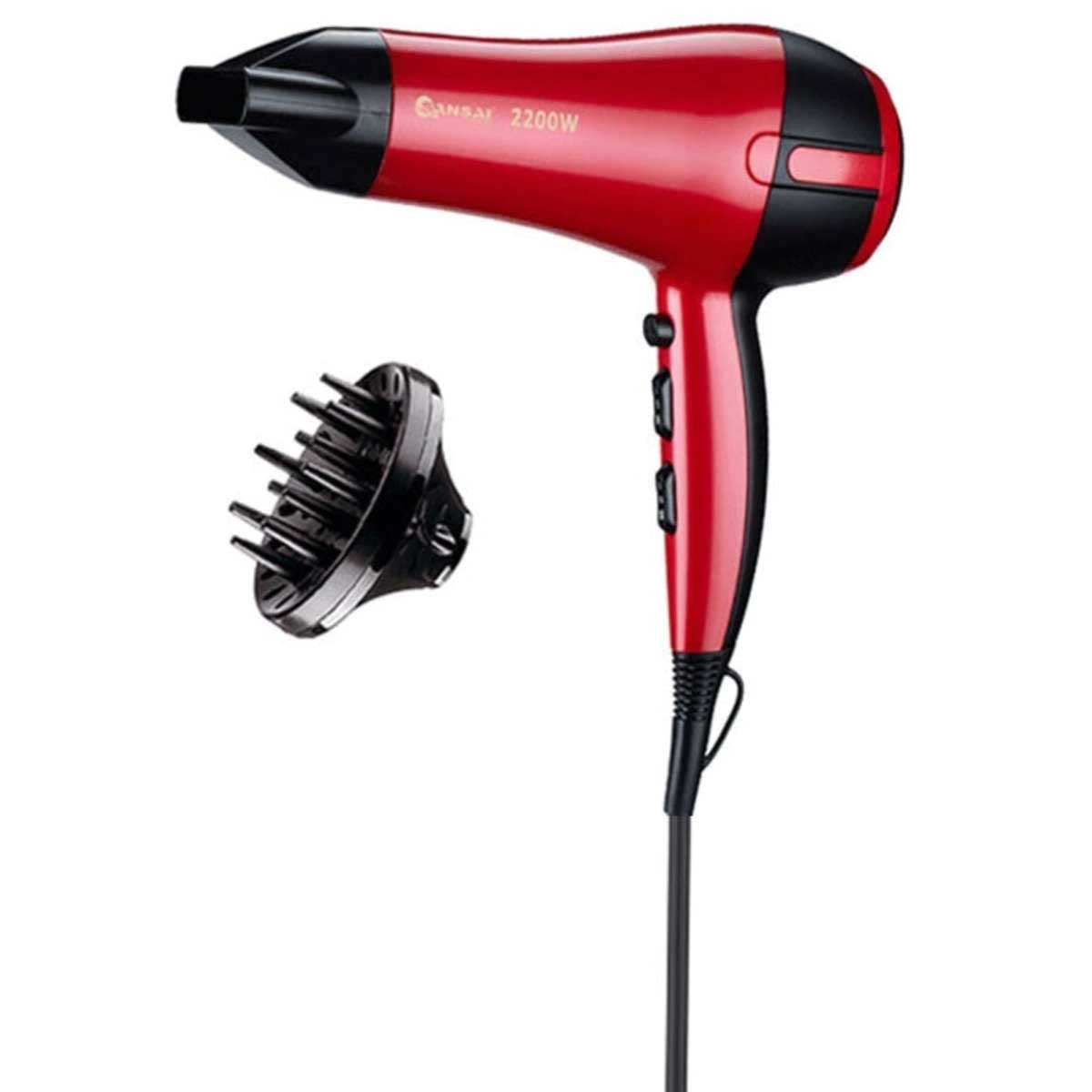 Sansai Hair Dryer Red