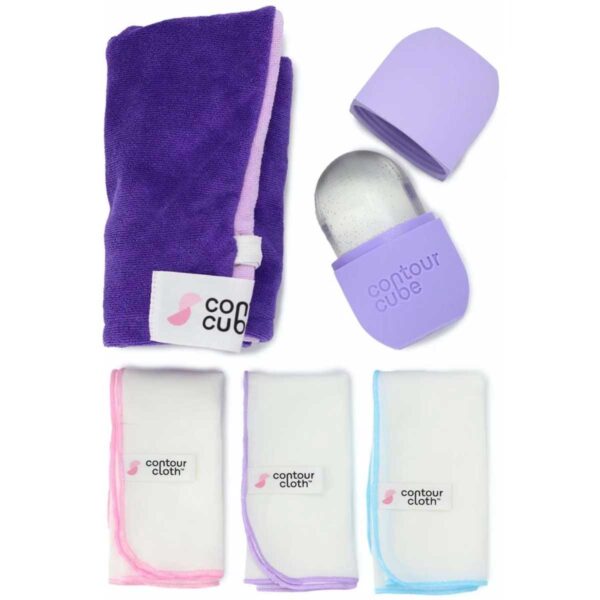 Contour Cube Violet Ice Facial Tool Starter Pack 180ml