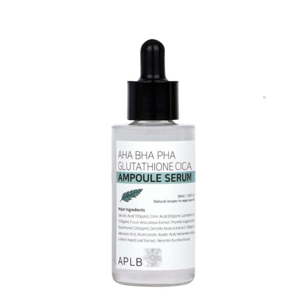 APLB AHA BHA PHA Glutathione Cica Ampoule Serum 50ml