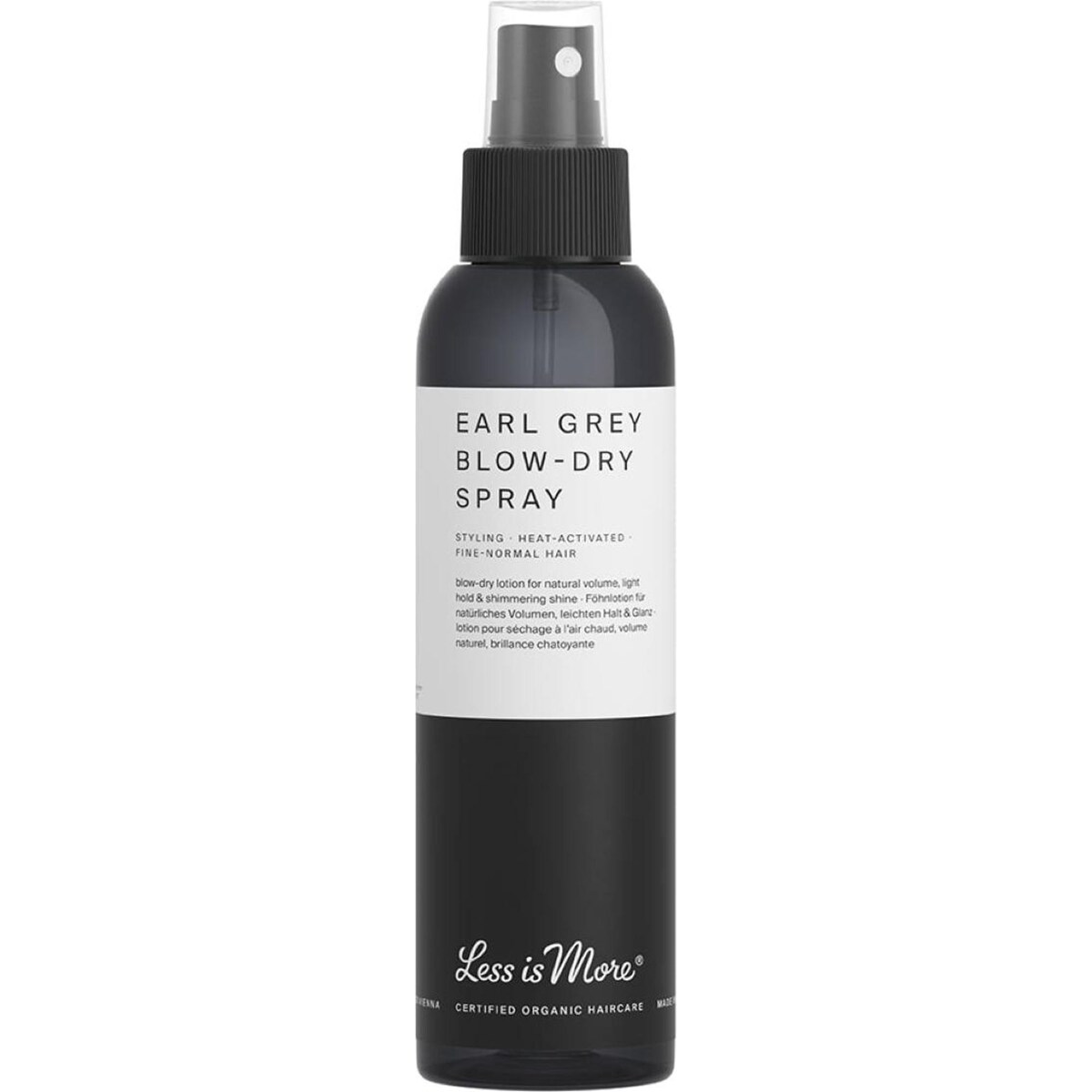 Less Is More Earl Grey Blow-Dry Spray 150ml
