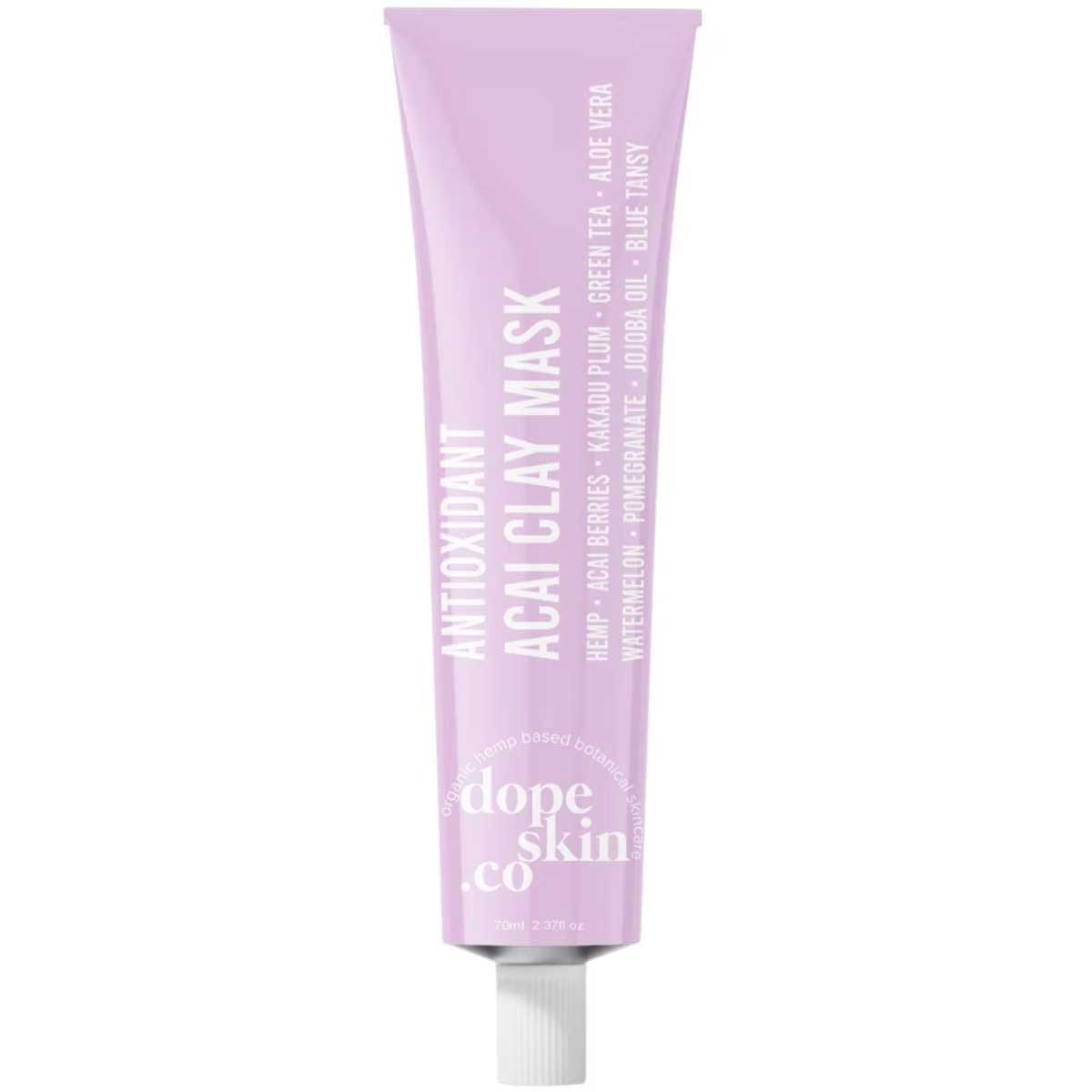 Dope Skin Co Acai Berry & Clay Mask w/ Hemp 70ml