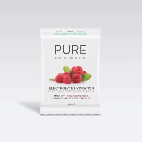 Pure Sports Nutrition Electrolyte Hydration Sachet - Raspberry 25x42g