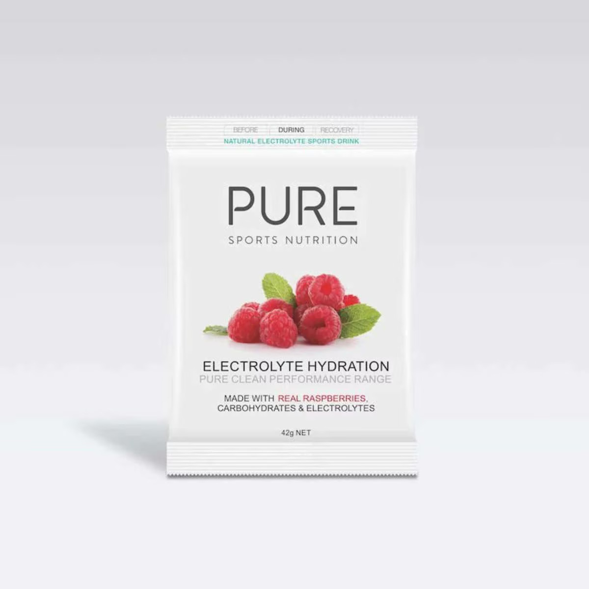 1073918686 Pure Sports Nutrition Electrolyte Hydration Sachet - Raspberry 25x42g