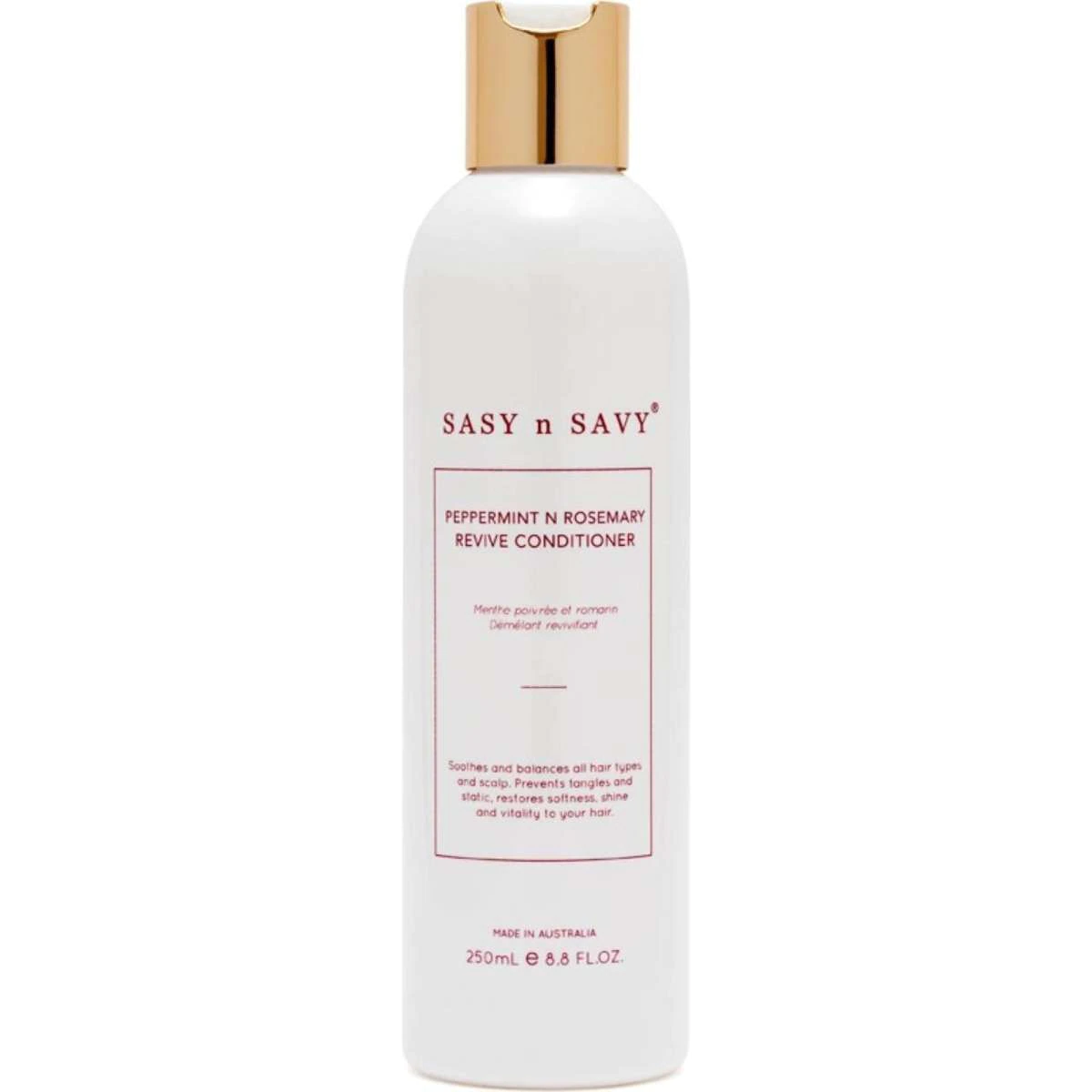 Sasy n Savy Peppermint n Rosemary Revive Conditioner 250mL