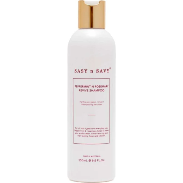 Sasy n Savy Peppermint n Rosemary Revive Shampoo 250mL