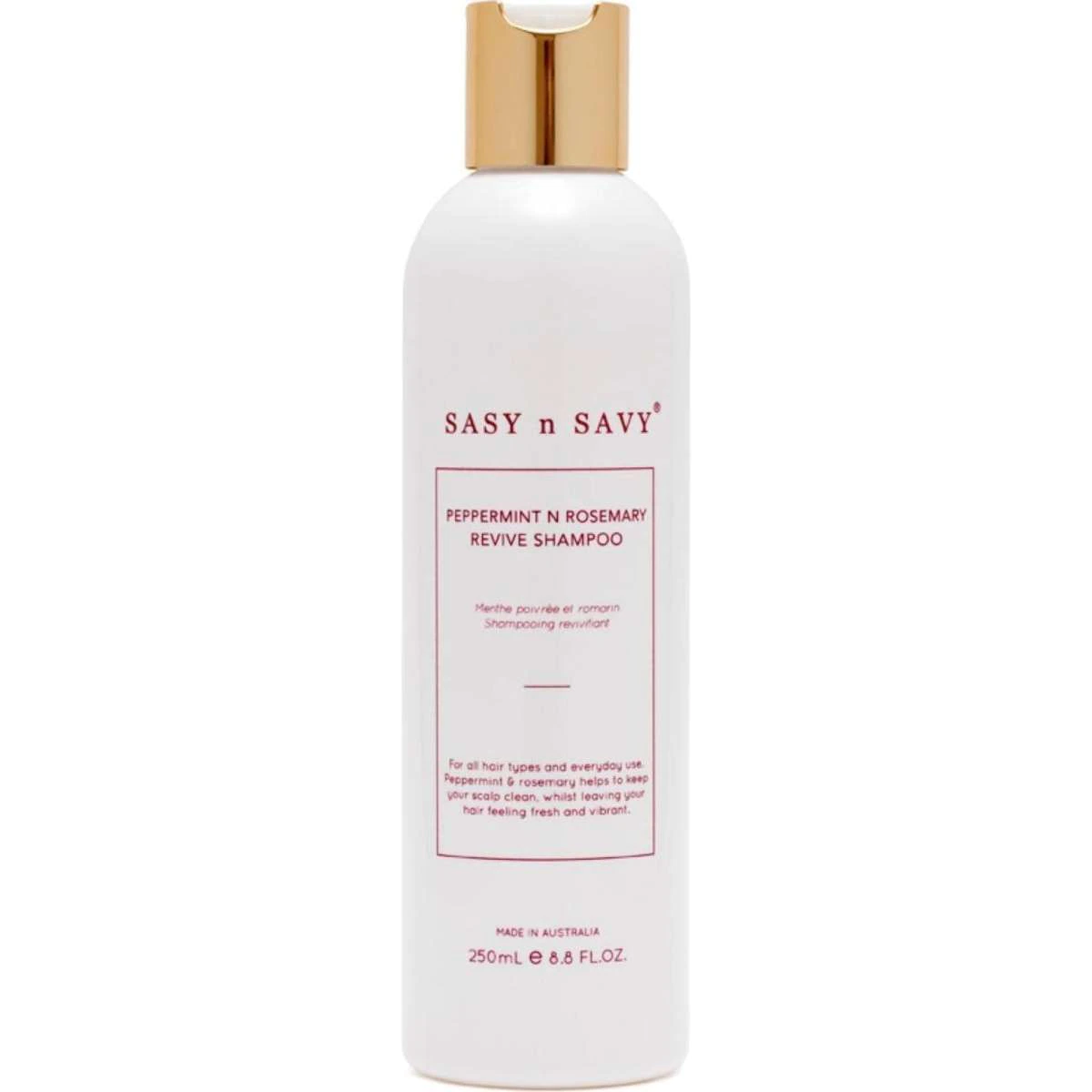 Sasy n Savy Peppermint n Rosemary Revive Shampoo 250mL